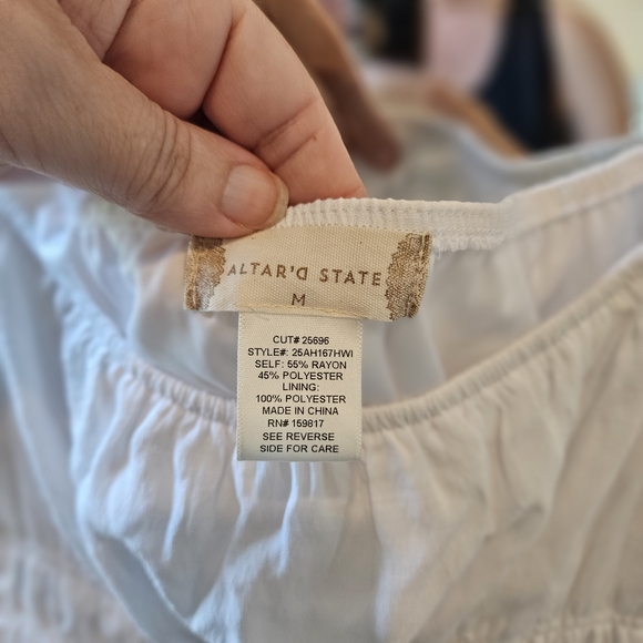 Altar'd State White Dress - Picture 3 of 3